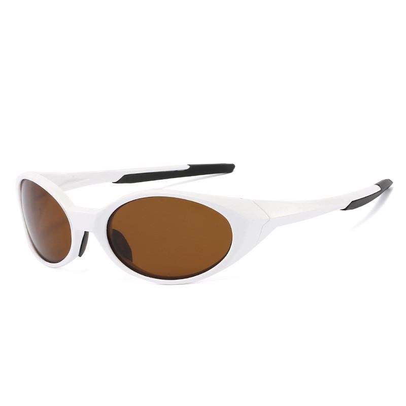 

Spring 2025 Sport Snow Goggles With Antiuv Polarized Lenses For Cycling And Fishing WhiteBrownPolarized