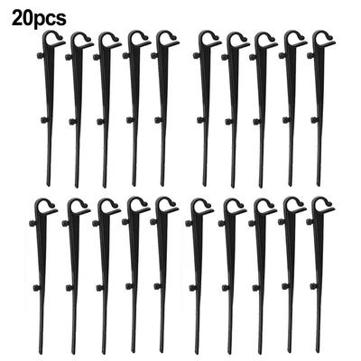 150mm Long Gutter Clip 20pk Black Flat Roofed Gutters Keep Clean