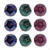 Pack Of 9pcs Pearl 12-sided Astrology For Constellation Toys