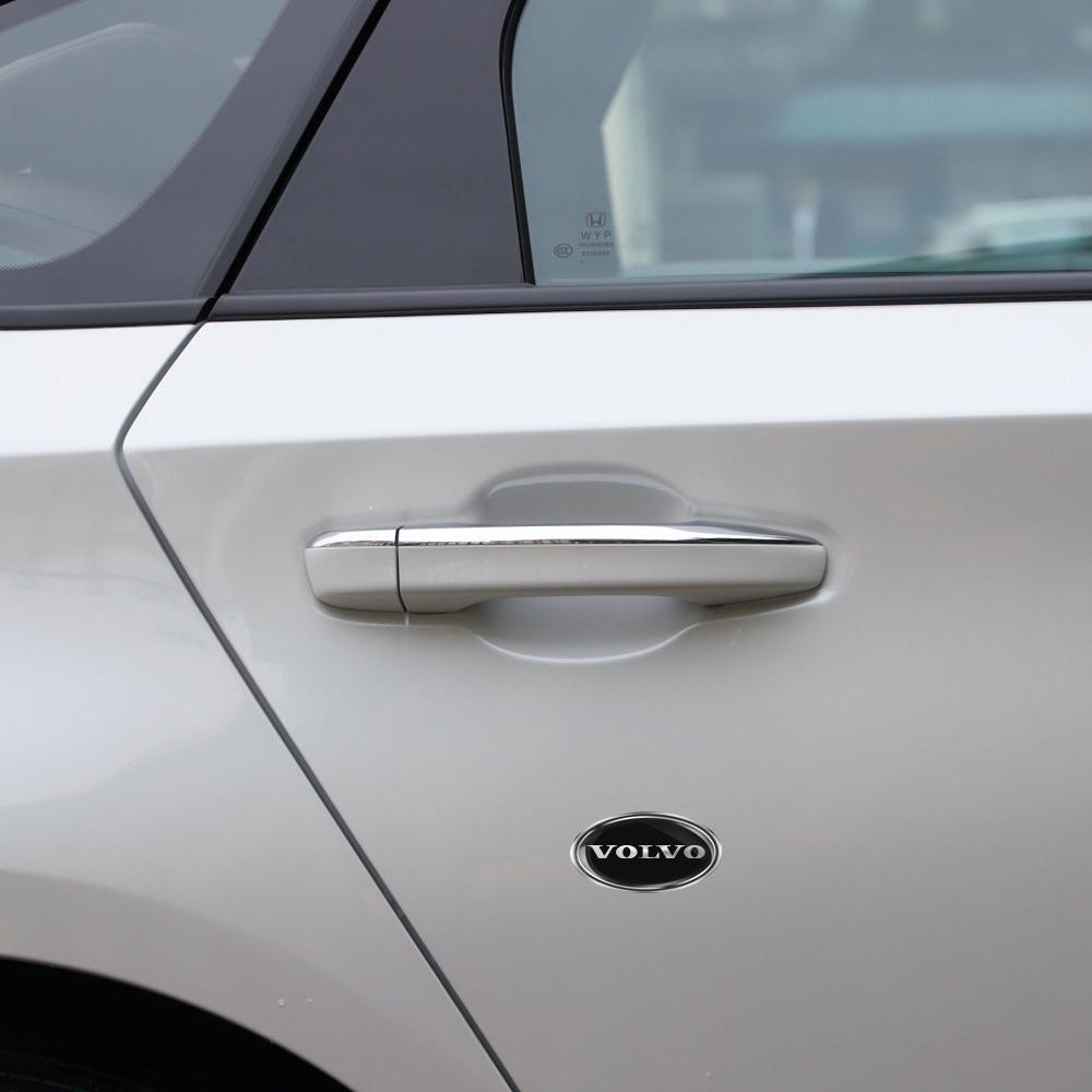 Adesivo Emblema Auto in Alluminio ABS Decalcomanie Decorative per Carrozzeria e Bagagliaio per Volvo RDESIGN XC60 XC90 S60 S80 S60L V40 AWD V90 Accessori Auto