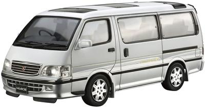 AOSHIMA Η Σειρά Μοντέλων Αυτοκινήτων Toyota KZH100G Hiace Super Custom G 1999 Πλαστικό Μοντέλο 1/24 Νο.133