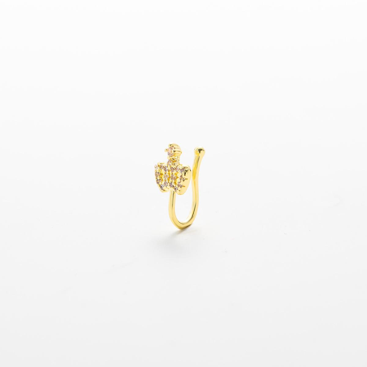 

Drperfect Nose Rings Studs for Women Surgical Steel Nose Hoop Corkscrew L Shaped Nose Stud Nose Ring Nose Piercing Jewelry
