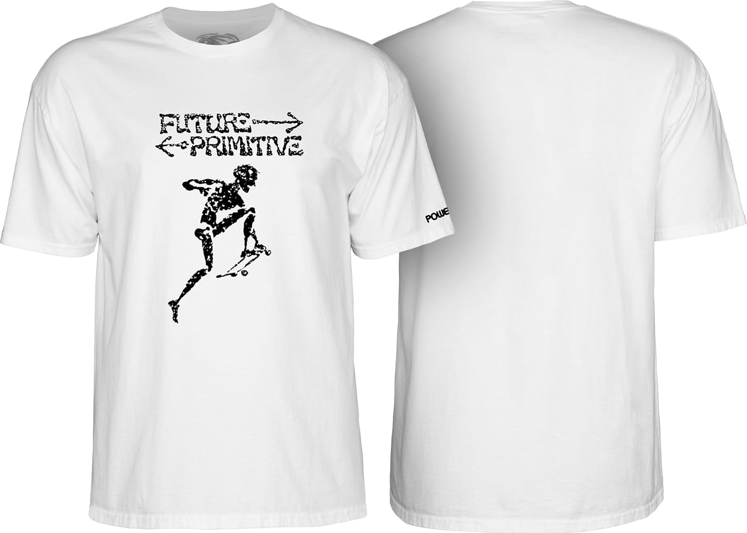 Powell Peralta Future Primitive T-Shirt White SM Unisex T-Shirt XXL