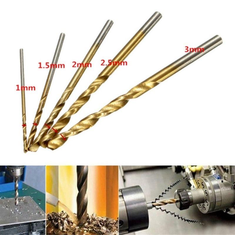 6.0mm Drill Bit Set 10pcs//Box High Speed Steel Drill Bits Drilling Tool for Stainless Steel Aluminum Wood Drill Accessory Drilling Tool