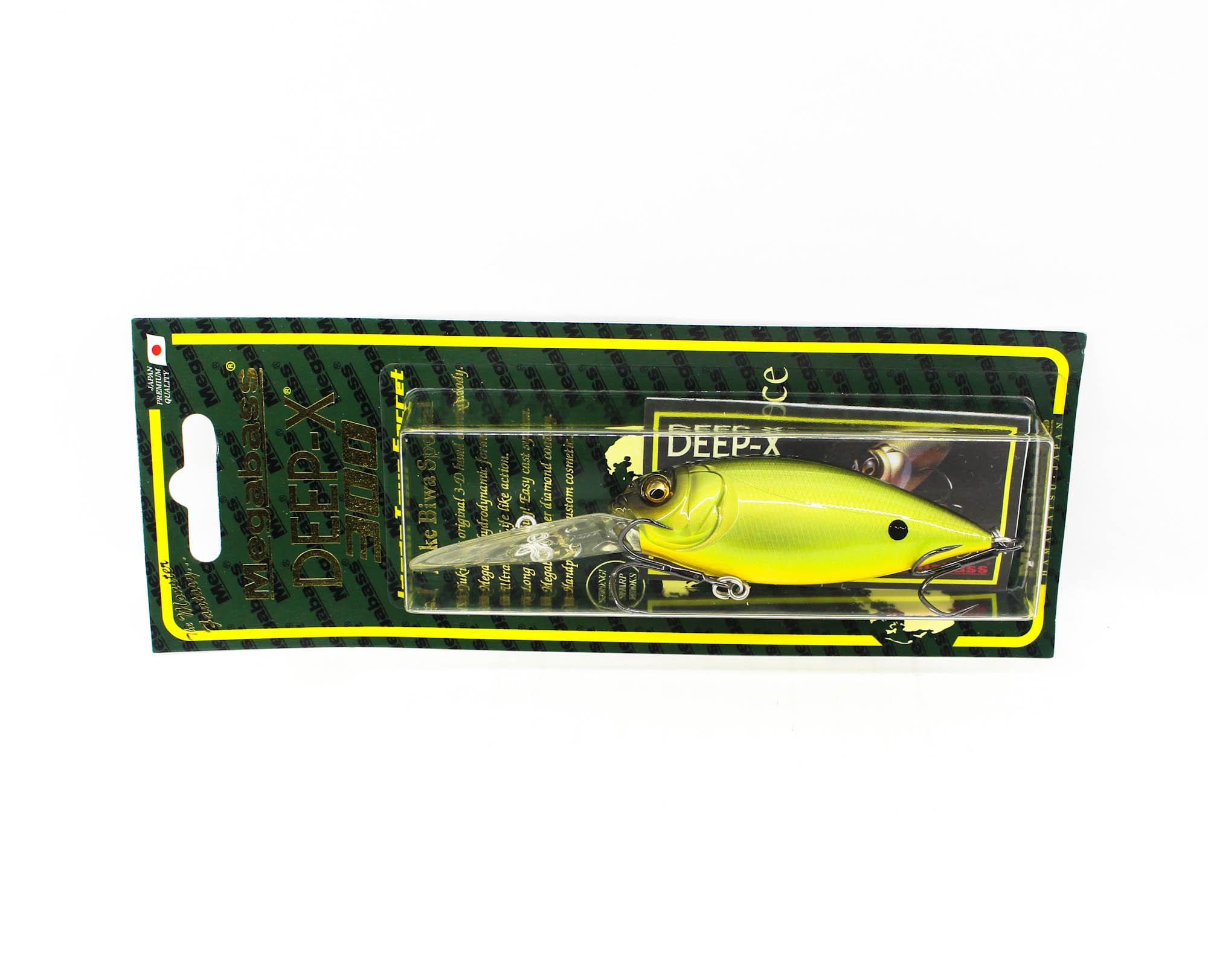 

Таблица ударов на приманку с плавающей рукояткой Megabass Deep X 300 (5907)