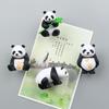 Panda Refrigerator Magnet Decoration Po Wall Message Sticker Room Souvenir Decoration Set