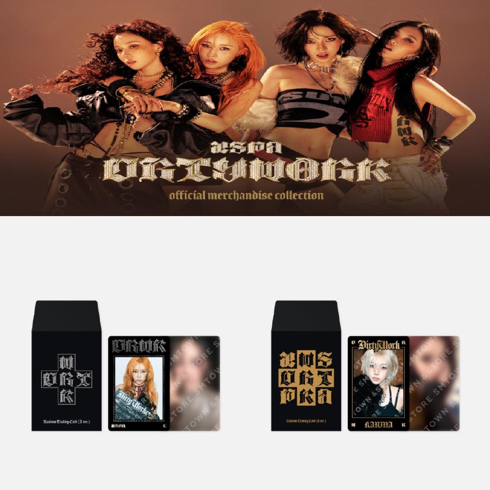 aespa Dirty Work Random Trading Card