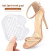 GEL Forefoot Pad High Heels Anti-wear and Anti-pain Forefoot Half Size Pad Foot Metatarsal Soft Shock Absorber Dancer Foot Pad