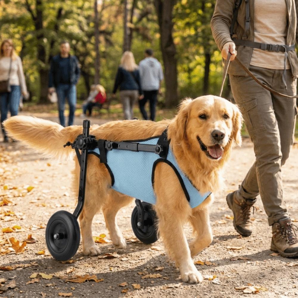 Adjustable Dog Wheelchair Comfortable Rehabilitation Walking Assistant  Pets Rehabilitation