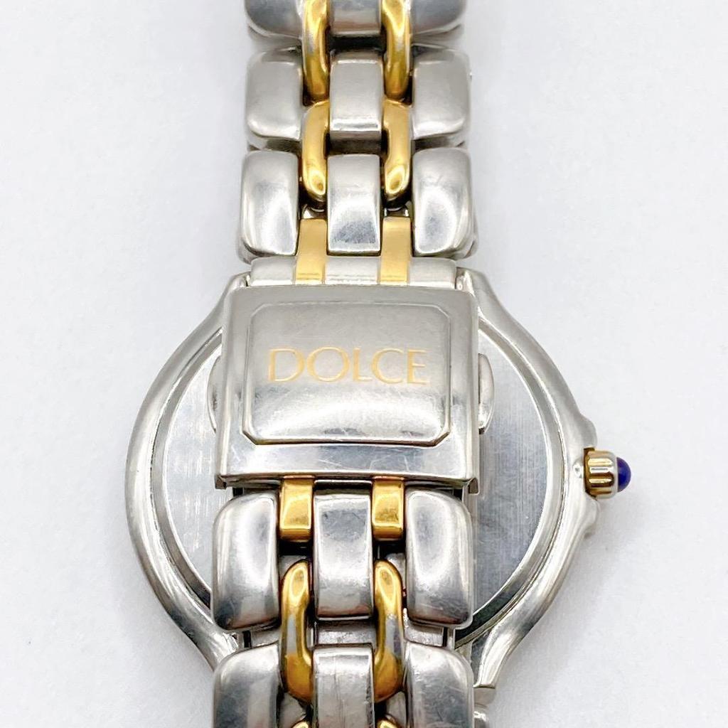 Used SEIKO DOLCE Men's Watch Quartz Working 197