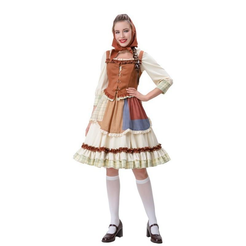 Stylish Farm Girl Maid Outfit For Beer Festival And Themed Events In Spring 2024