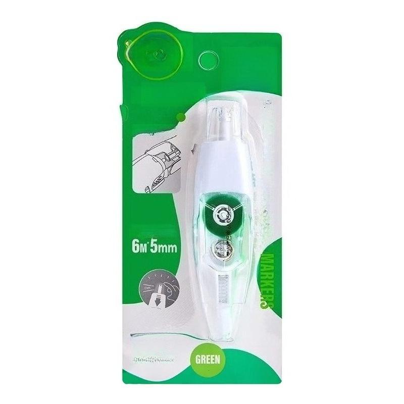 Marker Tape Highlighter for Student Study Press Type Fluorescent Stationery Marker Tape Clean Text Underliner for Study Office