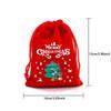 12 PCS Red Christmas Velvet Bags, Drawstring Bags, christmas gifts christmas candy bags christmas decorations for home