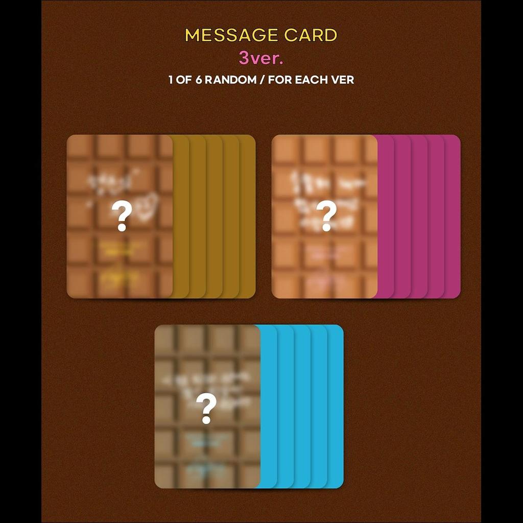 WAKER - Sweet Tape RISING CARD ALBUM (Vanilla ver. / Marmalade ver. / Chocolate ver.) + Free Gift