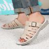 Fashion Trend New Men Gladiator Sandals Summer High Quality Non-slip Wear Resistant Slippers Breathable Beach Shoes Casual Walking Shoes