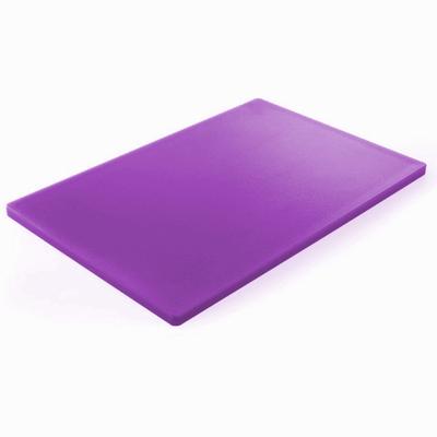 Hendi 825662 HACCP HDPE Kitchen Chopping Board for Allergy Sufferers 60x40cm Purple