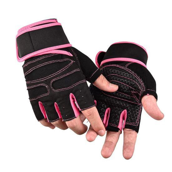 1 Pair Fitness Gloves Breathable Antiskid Wear Resistant Weight Lifting Sports Equipment Dumbbell