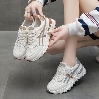 Sneakers Women's Spring 2025 New Versatile Platform Lightweight Running Shoes Women's Lightweight Casual Forrest Gump Shoes Children