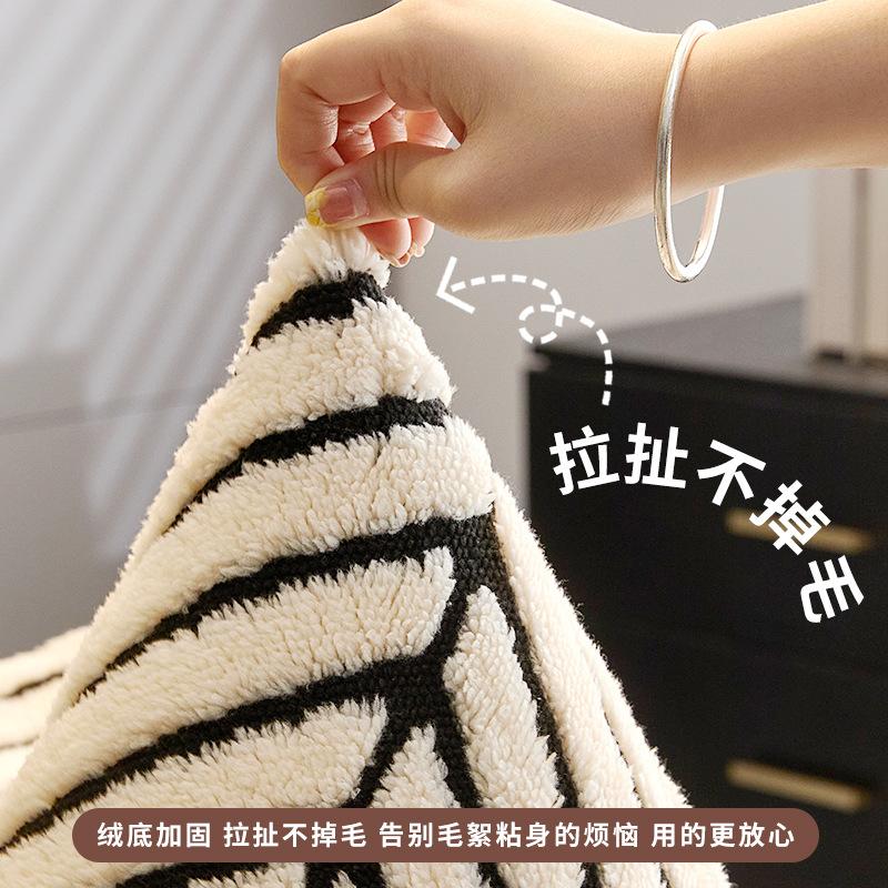 Special Autumn And Winter Plush Sofa Cushion Thickened Non-Slip Light Luxury High-End Sofa Cover New Seat Cushion