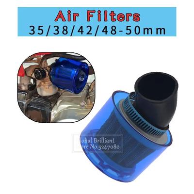35/38/40/42/45/48-50/58-60mm Universal Bend Elbow Motorrad Luftfilter Reiniger 50-250cc ATV Pit Dirt Bike Scooter Splash Proof