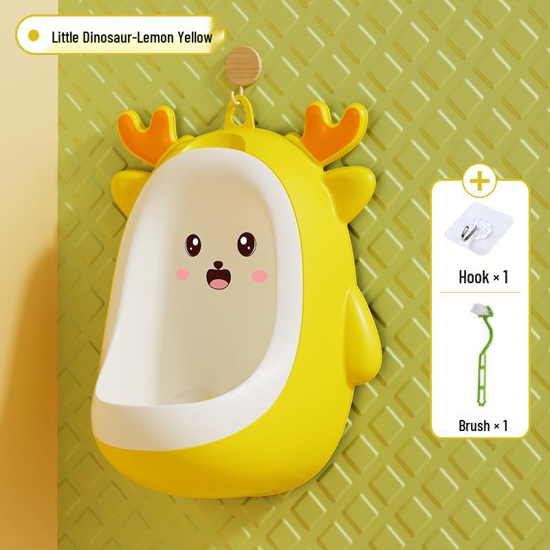 Boys' Cartoon Wall-Mounted Urinal Pee Device