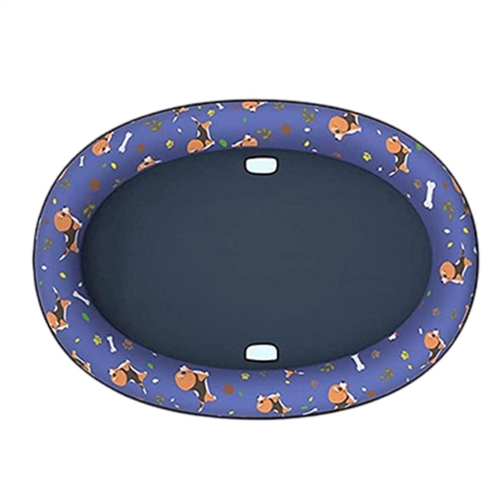Dog Pool Float Tear-Resistant Inflatable Water Toy Dog Raft For Cat Puppy Water Swimming Lake Summer River Pond Beach Outdoor