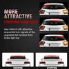 Car LED Brake Light Strip 5 Function Sequential Rear Tail Warning Lights Waterproof for Truck VAN SUV Bus Signal Lamp