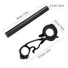 Bike Cycling Handlebar Extender Extension Holder Mount for GPS Lamp Units Headlights (Black)