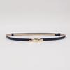 2024 Summer Korean Style Women's Adjustable Thin Leather Dress Belt