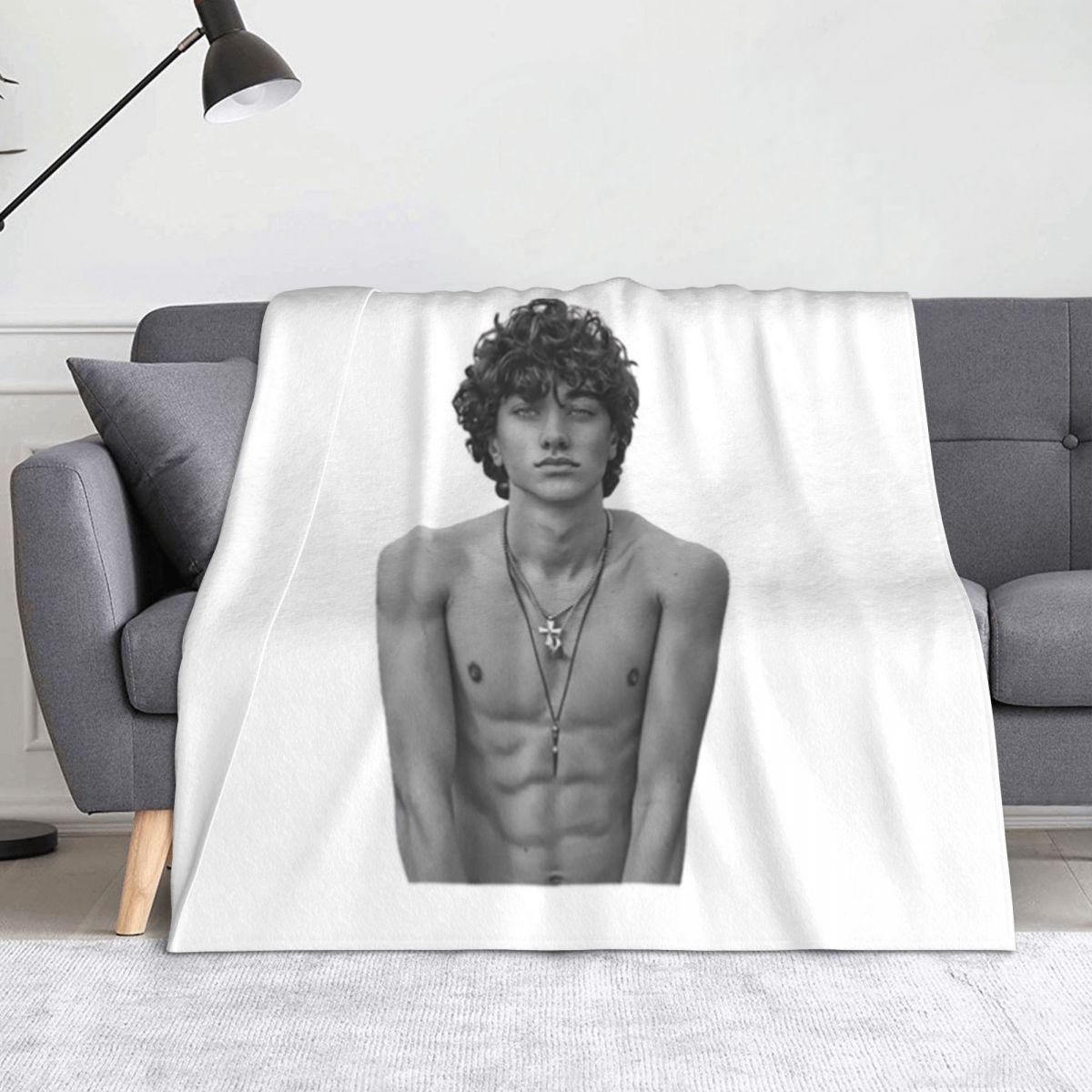 Jeremiah Fisher (2) Throw Blanket Personalized Gift Sofa Quilt Blankets For Bed Cute Blankets 30x40in