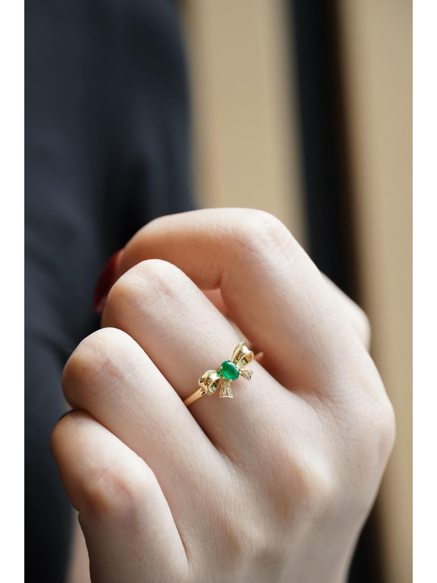 

Red Elk S925 Sterling Silver Women s Versatile Bowknot Ring - French Light Luxury, Simple, Plus Size US Size 7