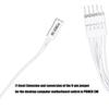 Motherboards Power Switches Extension Cable For Remote Power On Cards For Intelligent Startup Function On 9Pin Header