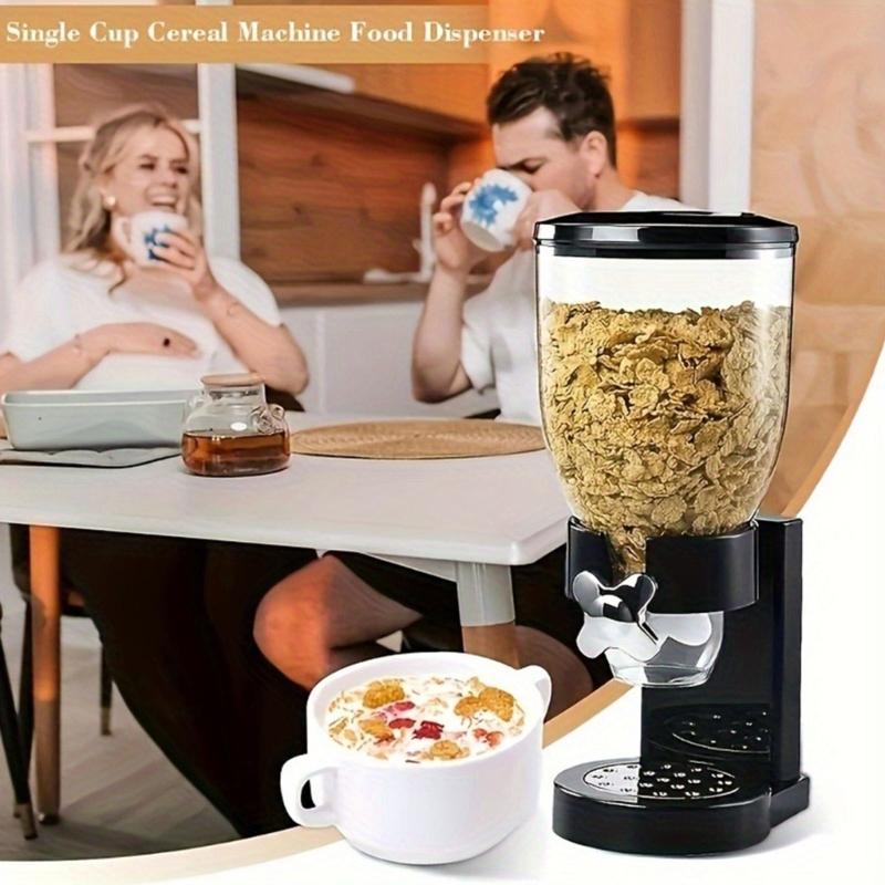 Sturdy Food Dispenser with Sealed Lids Designs for Dry Goods Storage Preservation