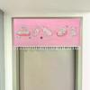 Cartoon Animal Door Curtain With Tassels Self-adhesive Partition Curtains For Bedroom, Bathroom & Home Decor, Privacy Dust Proof