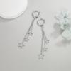 Temperament Five-pointed Star Earrings, Long Girly, Sweet, Versatile and Elegant Earrings