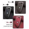 BMW Key Case: Metal Leather for 5 Series 530/525, X3, X5, 7 Series 740, High-End X7.