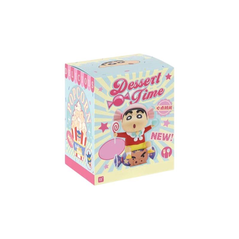 Crayon Shin-Chan Action Figure Dessert Time Series Nohara Shinnosuke Doll Kawaii Desktop Ornaments Model Toy Gift