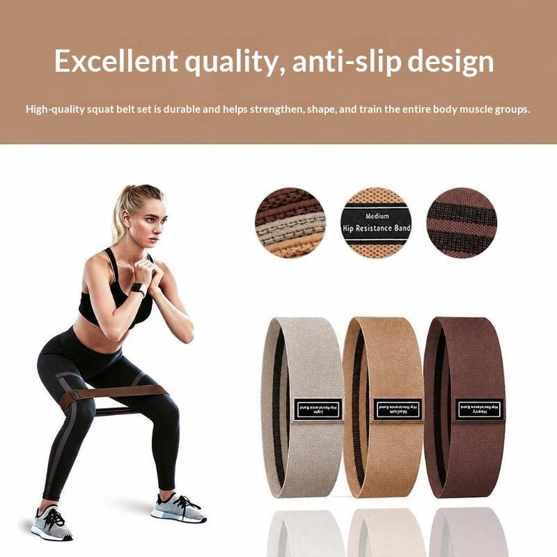 Widerstand Hüfte Po Bänder Gesäß Oberschenkel Elastische Trainingsbänder Kniebeugen Kreis Dehnung Fitnessbänder Schlaufen Yoga Fitnessstudio Ausrüstung
