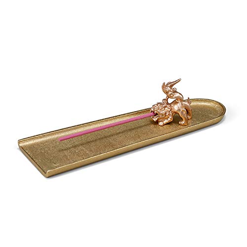

NOUSAKU Incense Stand THE LION & Gold Tray Japanes