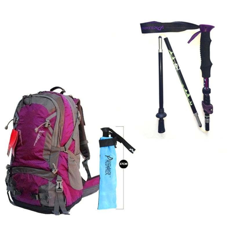 Trekking Poles Walking or Hiking Sticks Adjustable for Hiking Camping Walking