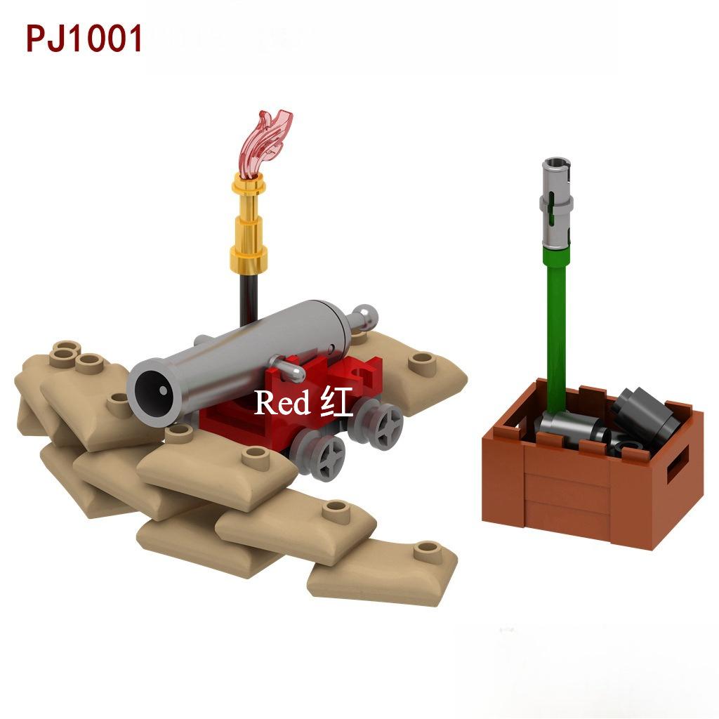 Medieval Napoleonic War Soldiers Figures Military MOC Building Block Knights British French Fusilier Rifles Weapon Kids Toy B08