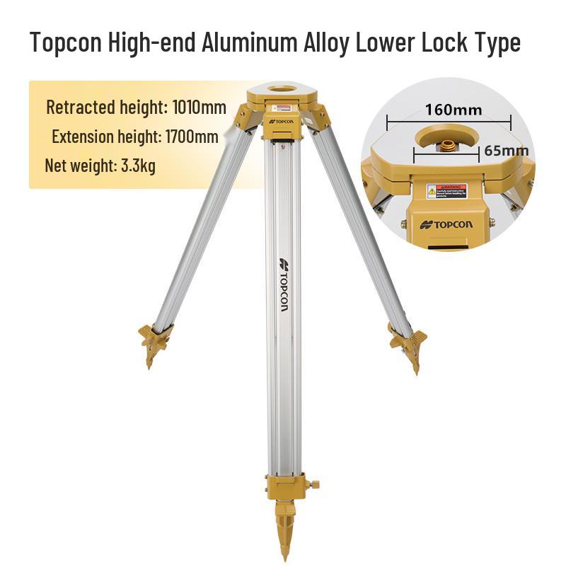 Aluminum Alloy Level Theodolite with Wooden Tripod - Drop-resistant for Engineering Surveying