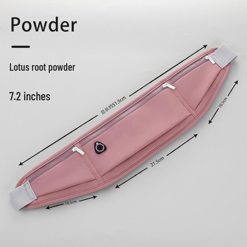 

Унисекс Водонепроницаемая Легкая Поясная Сумка для Бега: Невидимый, Тонкий, Многофункциональный для Фитнеса на Открытом Воздухе и Утренних Пробежек