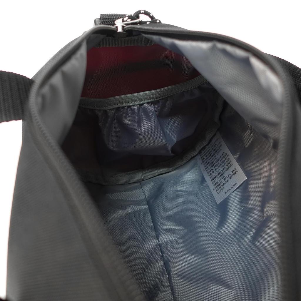 Outdoor Products Mini Boston Bag, 2-Way, with Shoulder Strap, Compact Design, and Pocket, Solid Color, Basic Rough, Black 2