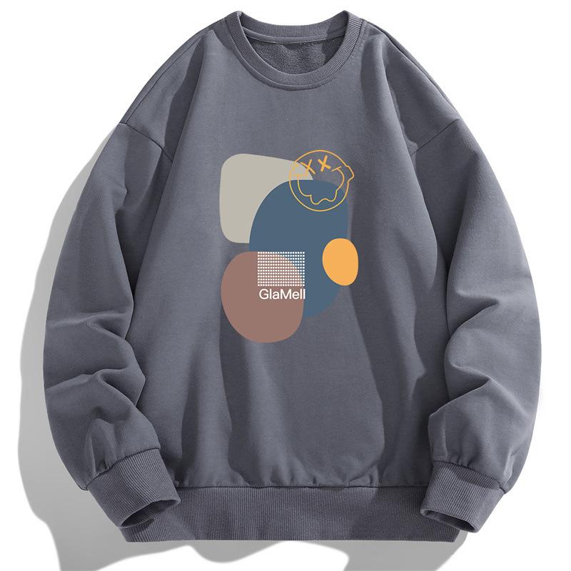Autumn and Spring Long Sleeved T-shirt Men's Sweater Base Shirt Men's Round Neck Pullover Sweater Men