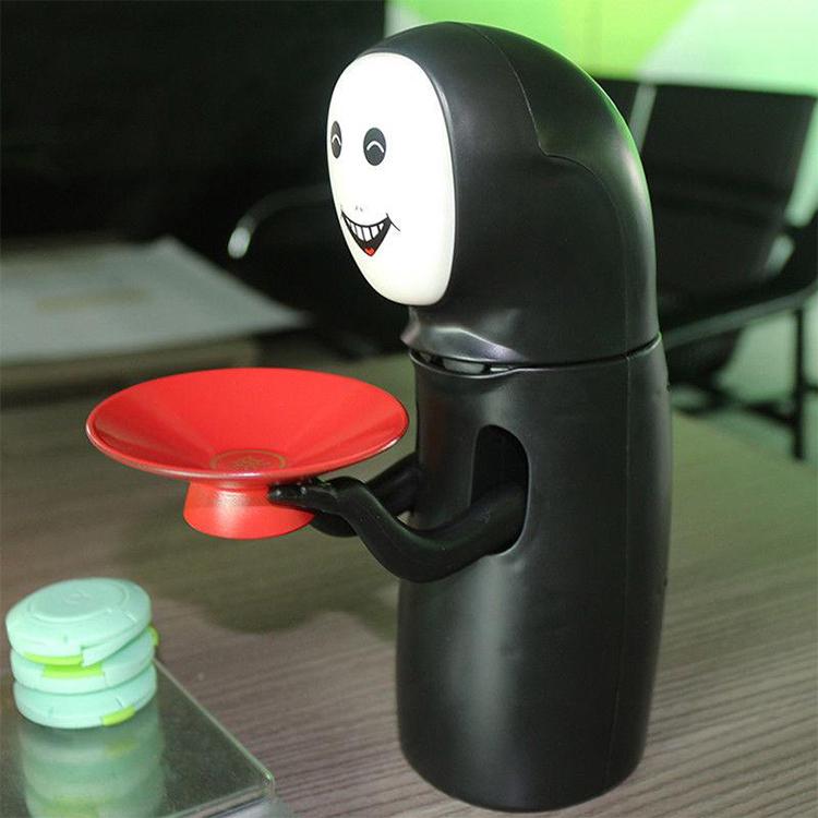 Kaonashi Spirited Away No Face Moving Electronic Piggy Saving Coin Bank Gift Box