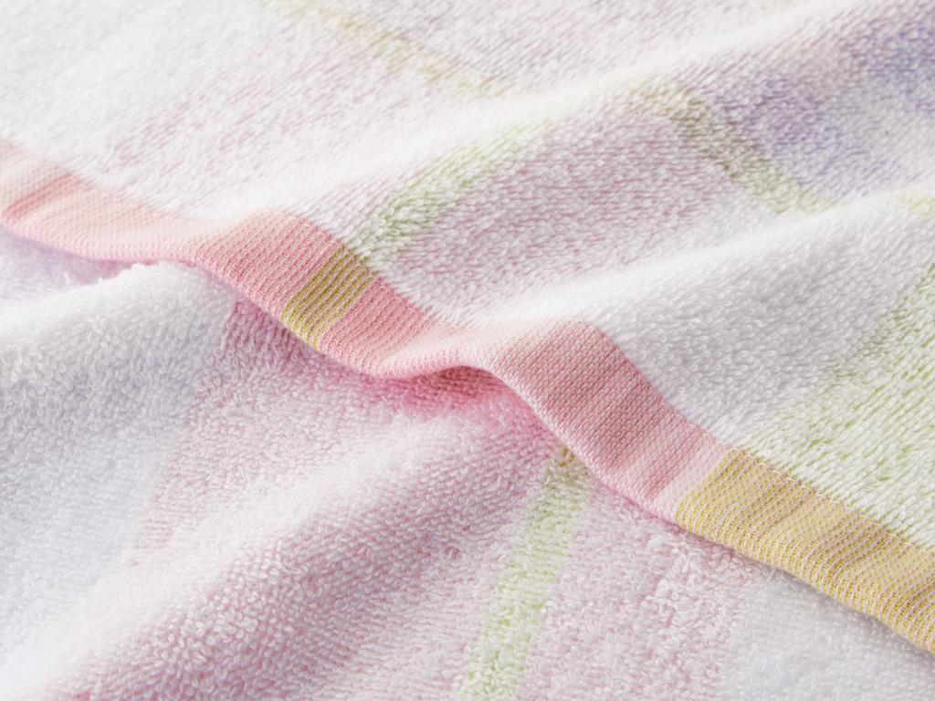 Kosugizen Large Bath Float Check 2 Colors of 70 x 140 Slightly Larger Bath Bulk Set of Towel, Pattern, (1 each), cm, Towel, Purchase, 2, ZGTF-890-2