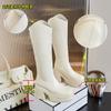 Thick Heel Long Tube Heightening Boots Women's 2025 New Models But Knee Boots Women's High Heel Knight Boots Thick Sole Thin Boots