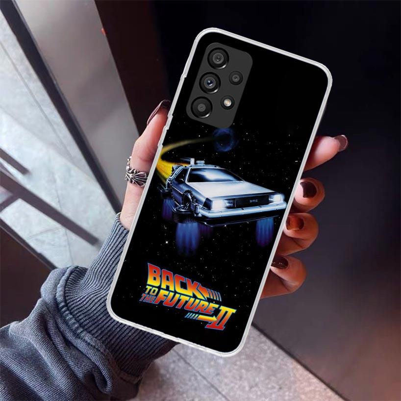 Back To The Future TV Phone Case For Samsung Galaxy A12 A52S A42 A32 A22 A51 A50 Note 20 Ultra 10 S10 Plus A71 A70 A31 A30 A10S