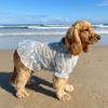 Cozy Dog Sunscreen Clothes Ruffle Trim Puppy Mesh Skirt Sun Protection Clothes  Small Medium Dogs